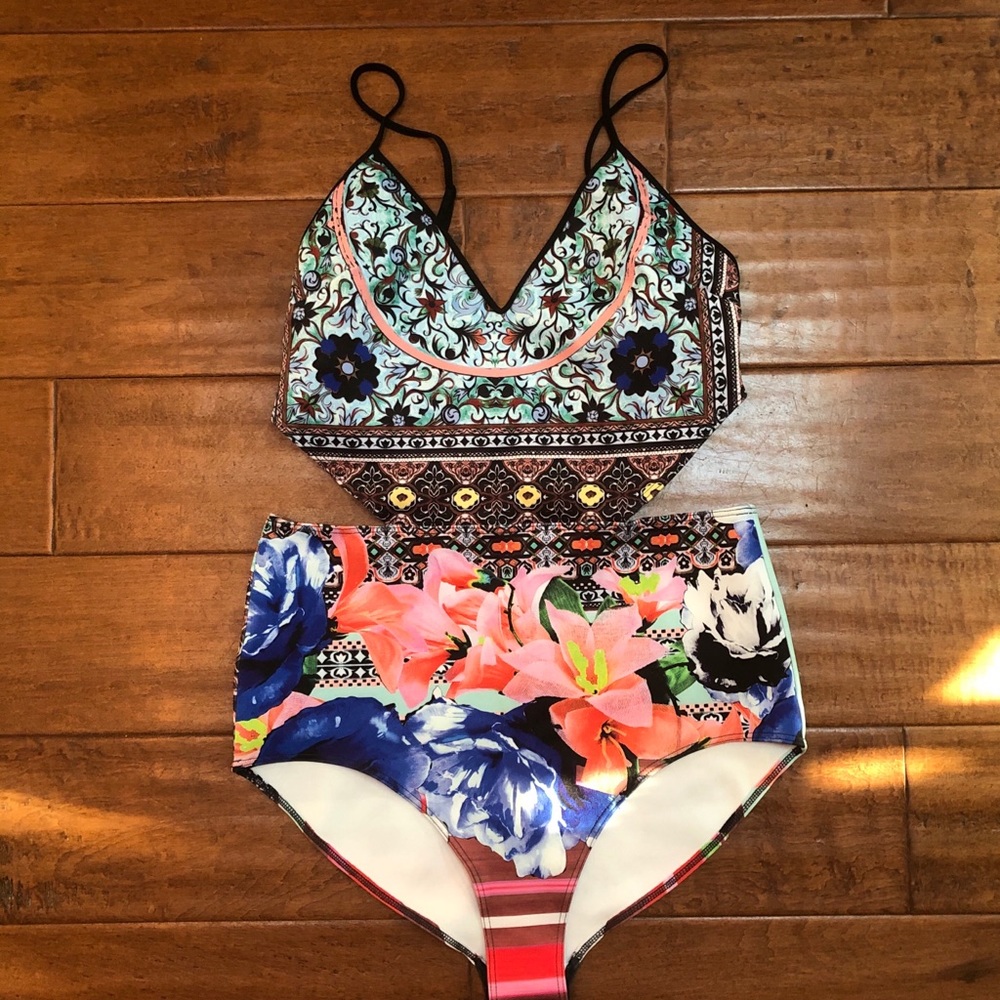 BNWT Clover Canyon One Piece Swimsuit